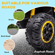 HOMCOM 12V Electric Quad Bikes for Kids Ride On Car ATV Toy for 3-5 Years