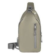 Geestock New Chest Bag For Male Men's shoulder bag Simple Nylon Fashion Mini Cross Bag Waterproof Crossbody Bag Luxury Bag 크로스백