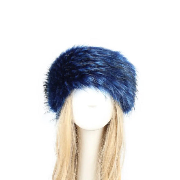 Warm Outdoor Girl Earmuff Women Winter Hats Faux Fur Headband Fluffy Russian Caps Fur Faux Bomber