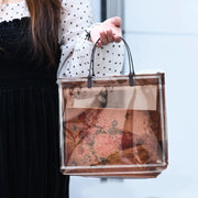 Shopping Bag Tote Bag Clothing Bag Handbag Shopping Pouch Storage Bag Eco Bag Waterproof PVC Reusable Casual Transparent