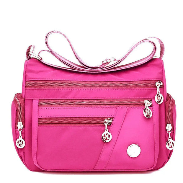 Messenger Bag Causal Women Shoulder Bag Multi Layer Nylon Bag Female Crossbody Bags Woman Crossbody Mother Bag Shoudler Bag 2024