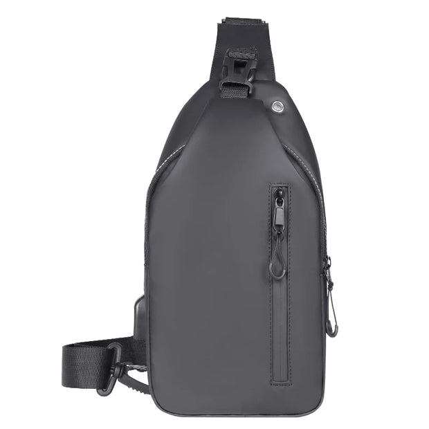 Geestock New Chest Bag For Male Men's shoulder bag Simple Nylon Fashion Mini Cross Bag Waterproof Crossbody Bag Luxury Bag 크로스백