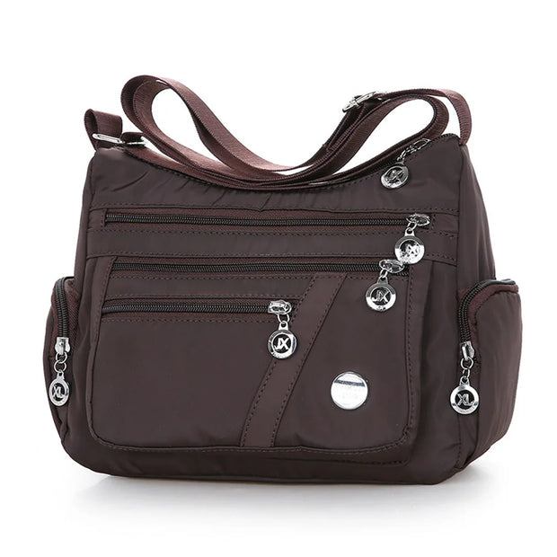 Messenger Bag Causal Women Shoulder Bag Multi Layer Nylon Bag Female Crossbody Bags Woman Crossbody Mother Bag Shoudler Bag 2024