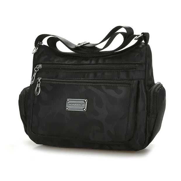 Messenger Bag Causal Women Shoulder Bag Multi Layer Nylon Bag Female Crossbody Bags Woman Crossbody Mother Bag Shoudler Bag 2024
