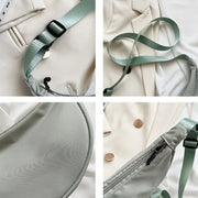 Upgraded Version Crossbody Bag New Trendy Dumpling Bag Lightweight Small Body Bag Underarm Bag Single Shoulder Canvas Bag