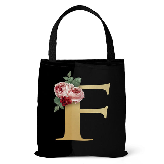 Letter Printing Canvas bag Lightweight Shoulder bag Tote bag Handbag Shopping bag Holiday Gift Bag