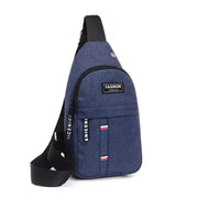Geestock New Chest Bag For Male Men's shoulder bag Simple Nylon Fashion Mini Cross Bag Waterproof Crossbody Bag Luxury Bag 크로스백