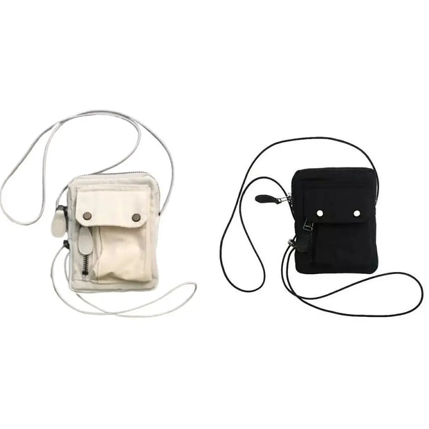 Harajuku Style Handbag Men and Women Mini Bag Messenger Bag Mobile Phone Bag Shoulder Bag Crossbody Bag