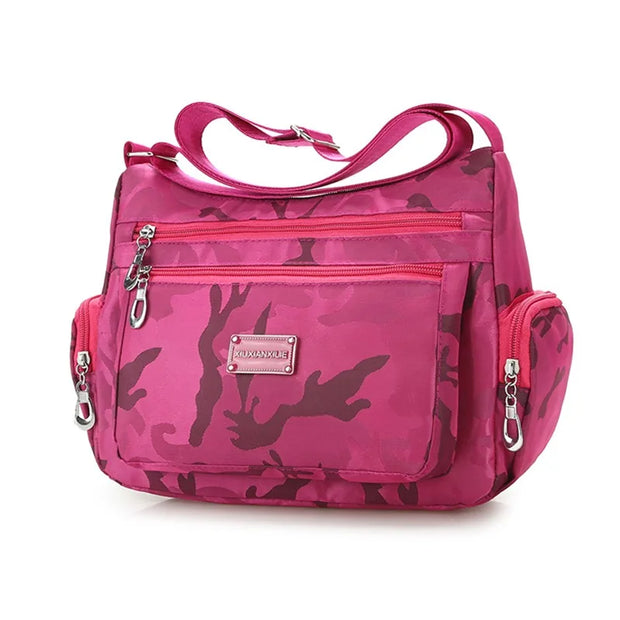 Messenger Bag Causal Women Shoulder Bag Multi Layer Nylon Bag Female Crossbody Bags Woman Crossbody Mother Bag Shoudler Bag 2024