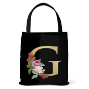 Letter Printing Canvas bag Lightweight Shoulder bag Tote bag Handbag Shopping bag Holiday Gift Bag