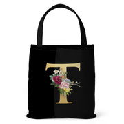 Letter Printing Canvas bag Lightweight Shoulder bag Tote bag Handbag Shopping bag Holiday Gift Bag