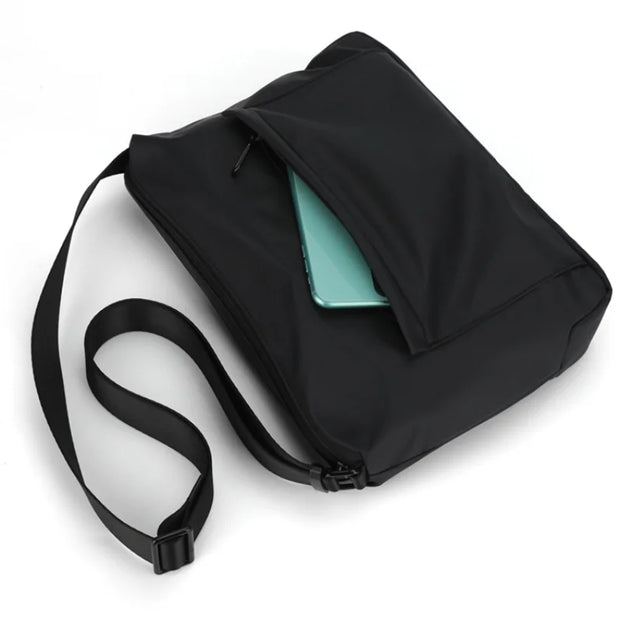 BJIAX Lightweight Shoulder Bag Men's Bag Diagonal Small Backpack Function Crossbody Bag Men's Fashion Messenger Bag Oxford Bag