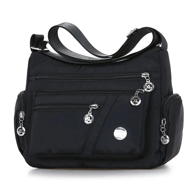 Messenger Bag Causal Women Shoulder Bag Multi Layer Nylon Bag Female Crossbody Bags Woman Crossbody Mother Bag Shoudler Bag 2024
