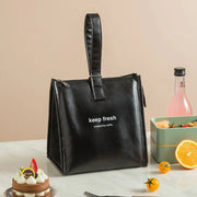 One-shoulder Bento Bag Student Lunch Box Bag Lunch Bag Office Worker Carrying Lunch Bag Thermal Insulation Bag