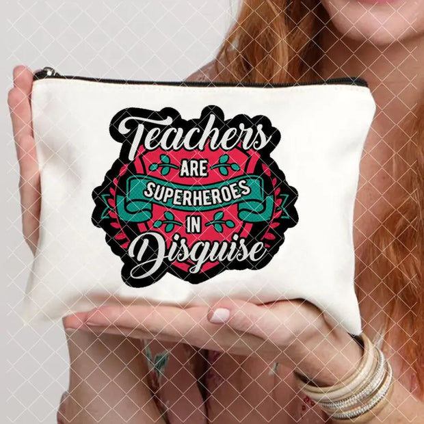 lipstick bag Travel Makeup Bag Makeup Bag BagsWomen School Teacher Gift Cosmetic Bag pouch wallet Portable Organizer Pouch Bag