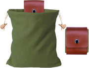 Orchard Foraging Bag Waist Hanging Bag Leather Canvas Picking Bag Jungle Artisan Bag Outdoor Camping Storage Bag Nut Storage Bag