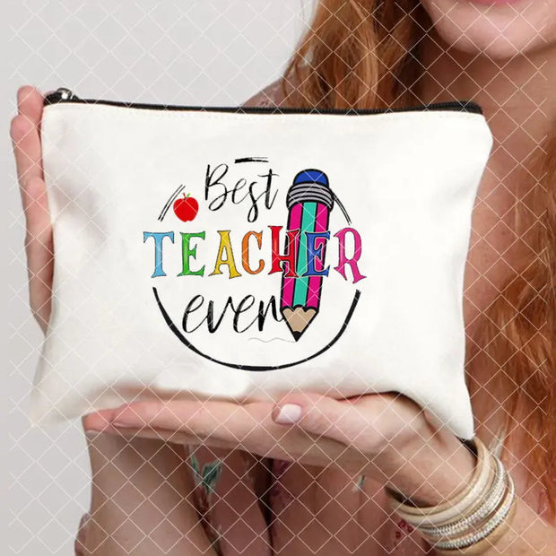 lipstick bag Travel Makeup Bag Makeup Bag BagsWomen School Teacher Gift Cosmetic Bag pouch wallet Portable Organizer Pouch Bag