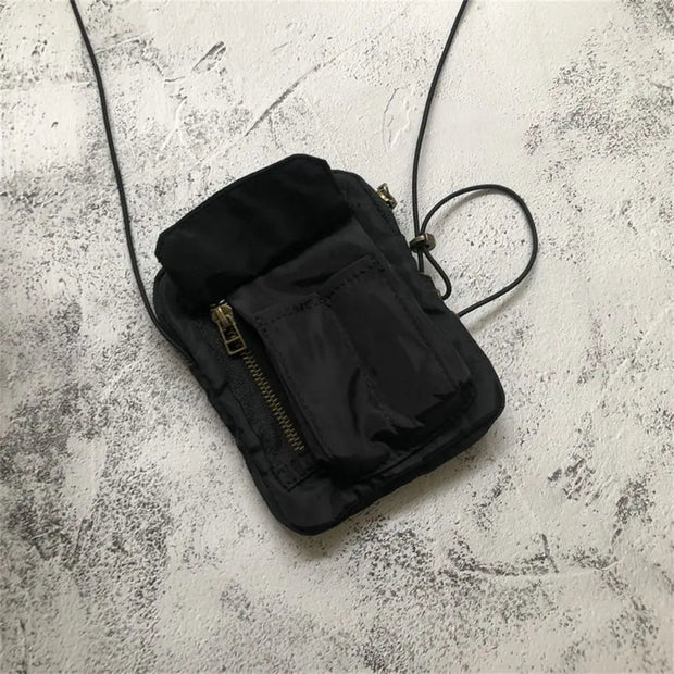 Harajuku Style Handbag Men and Women Mini Bag Messenger Bag Mobile Phone Bag Shoulder Bag Crossbody Bag