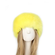 Warm Outdoor Girl Earmuff Women Winter Hats Faux Fur Headband Fluffy Russian Caps Fur Faux Bomber