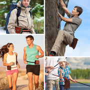 Orchard Foraging Bag Waist Hanging Bag Leather Canvas Picking Bag Jungle Artisan Bag Outdoor Camping Storage Bag Nut Storage Bag