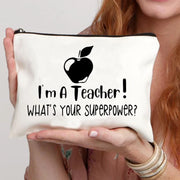 lipstick bag Travel Makeup Bag Makeup Bag BagsWomen School Teacher Gift Cosmetic Bag pouch wallet Portable Organizer Pouch Bag