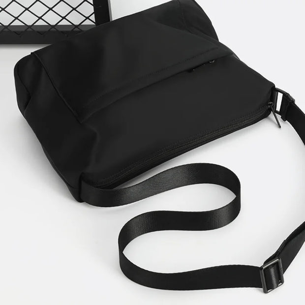 BJIAX Lightweight Shoulder Bag Men's Bag Diagonal Small Backpack Function Crossbody Bag Men's Fashion Messenger Bag Oxford Bag