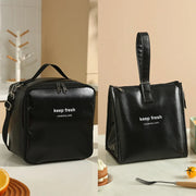 One-shoulder Bento Bag Student Lunch Box Bag Lunch Bag Office Worker Carrying Lunch Bag Thermal Insulation Bag