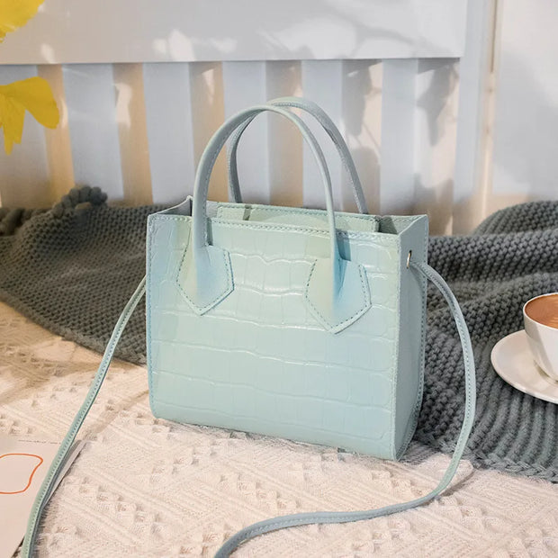 Fashion Retro Women's Bag Small Shoulder Bag Solid Color Handbags Crossbody Bag