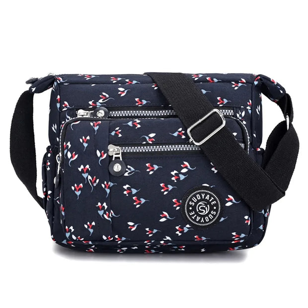 Messenger Bag Causal Women Shoulder Bag Multi Layer Nylon Bag Female Crossbody Bags Woman Crossbody Mother Bag Shoudler Bag 2024