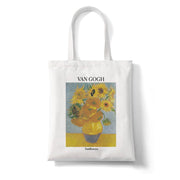 Van Gogh Painting Shopper Bag Harajuku Women Shopping Bag Canvas Shopper Bag Girl Tote Bag Shoulder Lady Bag