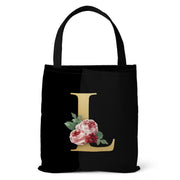 Letter Printing Canvas bag Lightweight Shoulder bag Tote bag Handbag Shopping bag Holiday Gift Bag