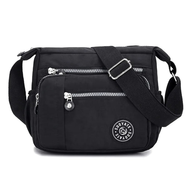 Messenger Bag Causal Women Shoulder Bag Multi Layer Nylon Bag Female Crossbody Bags Woman Crossbody Mother Bag Shoudler Bag 2024