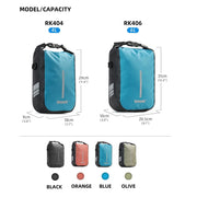 Rhinowalk 2 PCS Bicycle Fork Bag Quick Release Bike Bag Waterproof Electric Scooter Bag Bicycle Front Bag Bike Fork Bag
