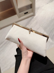 Women's temperament velvet fish hook rhinestone decorated evening bag clutch bag party bag prom bag dress bag evening bag weddin