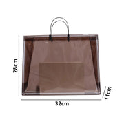 Shopping Bag Tote Bag Clothing Bag Handbag Shopping Pouch Storage Bag Eco Bag Waterproof PVC Reusable Casual Transparent