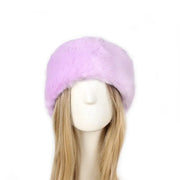 Warm Outdoor Girl Earmuff Women Winter Hats Faux Fur Headband Fluffy Russian Caps Fur Faux Bomber