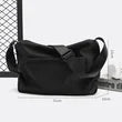 BJIAX Lightweight Shoulder Bag Men's Bag Diagonal Small Backpack Function Crossbody Bag Men's Fashion Messenger Bag Oxford Bag