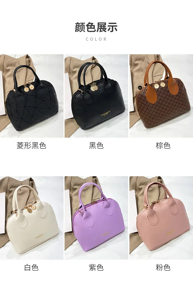 Women's Bag New Fashion Shoulder Bag Gold Plated Handbag Elegant Temperament Crossbody Bag Small Bag