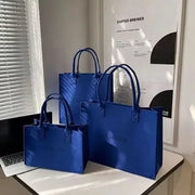 Felt Bag Women's Large Capacity Shoulder Storage Bag Tote Bag Shopping Bag Customized Foldable Shopping Bag  Tote Bags for Women