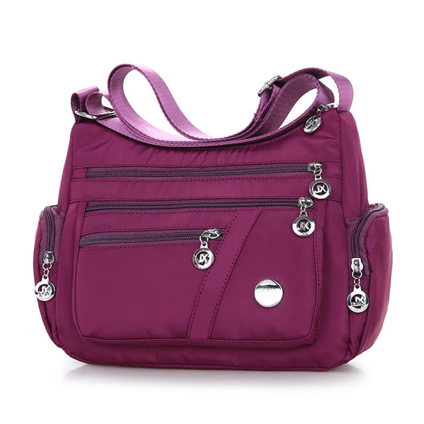 Messenger Bag Causal Women Shoulder Bag Multi Layer Nylon Bag Female Crossbody Bags Woman Crossbody Mother Bag Shoudler Bag 2024