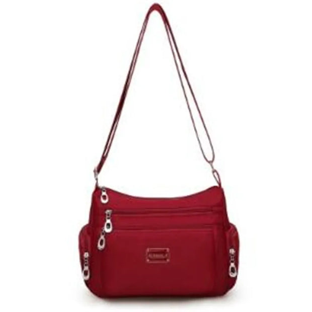 Messenger Bag Causal Women Shoulder Bag Multi Layer Nylon Bag Female Crossbody Bags Woman Crossbody Mother Bag Shoudler Bag 2024