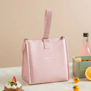 One-shoulder Bento Bag Student Lunch Box Bag Lunch Bag Office Worker Carrying Lunch Bag Thermal Insulation Bag