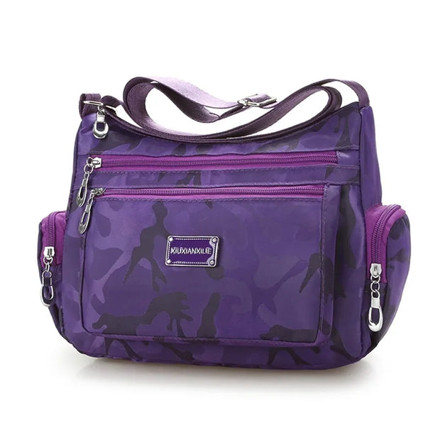 Messenger Bag Causal Women Shoulder Bag Multi Layer Nylon Bag Female Crossbody Bags Woman Crossbody Mother Bag Shoudler Bag 2024