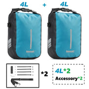 Rhinowalk 2 PCS Bicycle Fork Bag Quick Release Bike Bag Waterproof Electric Scooter Bag Bicycle Front Bag Bike Fork Bag