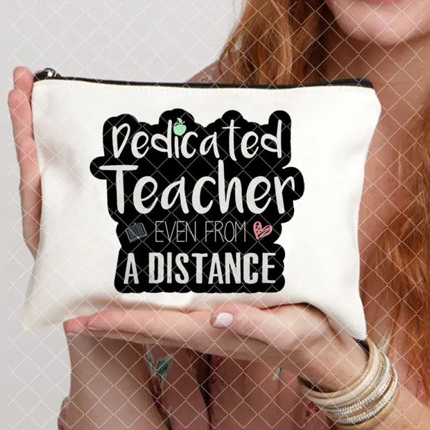lipstick bag Travel Makeup Bag Makeup Bag BagsWomen School Teacher Gift Cosmetic Bag pouch wallet Portable Organizer Pouch Bag