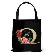 Letter Printing Canvas bag Lightweight Shoulder bag Tote bag Handbag Shopping bag Holiday Gift Bag