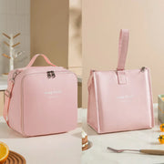 One-shoulder Bento Bag Student Lunch Box Bag Lunch Bag Office Worker Carrying Lunch Bag Thermal Insulation Bag