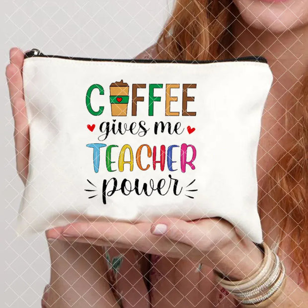 lipstick bag Travel Makeup Bag Makeup Bag BagsWomen School Teacher Gift Cosmetic Bag pouch wallet Portable Organizer Pouch Bag