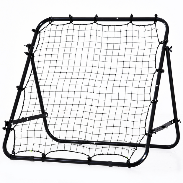 Rebounder Net Kids Adults Football Training Aid Practice Adjustable  HOMCOM