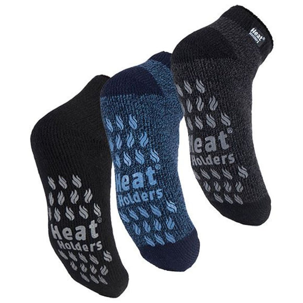 Heat Holders - Mens Low Cut Slipper Socks